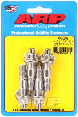 ARP M10 X 1.25/1.50 X 55mm broached stud kit 4pcs