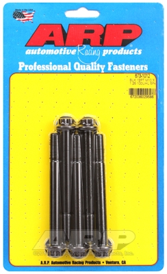 ARP M10 x 1.25 x 100 12pt black oxide bolts (5pcs)