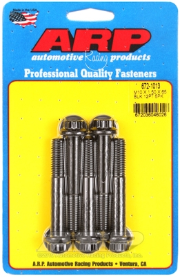 ARP M10 x 1.50 x 65 12pt black oxide bolts(5pcs)