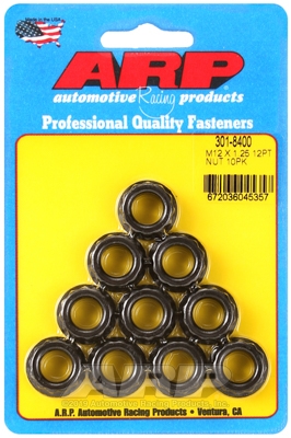 ARP M12 X 1.25 (5/8 wr) 12pt nut kit(10pcs)