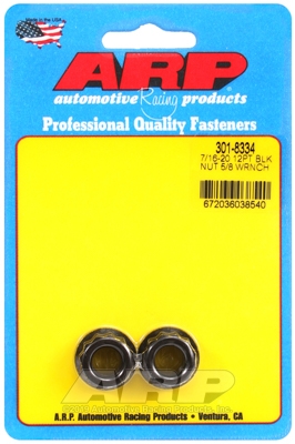 ARP Nut Kit 7/16-20 5/8 Socket 12PT 2 Pack