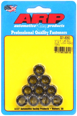 ARP Nut Kit M10 X 1.25 Low Head 12PT 10 Pack