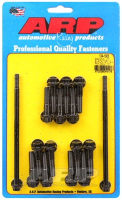 ARP Oil Pan Bolt Kit Chevy SB 6.2L LT1 Black 12PT