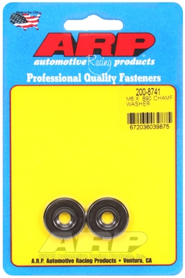 ARP Washer M6 ID 0.890 OD Black 2 Pack