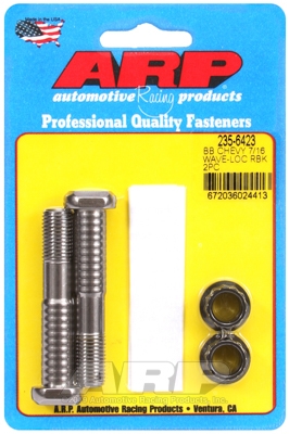 "BB Chevy 7/16"" pro-series rod bolt kit. 2pc"