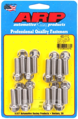 BB Chevy SS hex header bolt kit