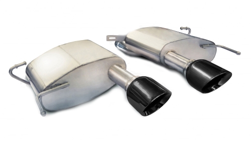 Corsa Axle-Back 2.5" Dual Center Rear Sngle 4.5" CTS-V 11-15