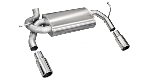 Corsa Axle-Back 2.5" Dual Rear Single 3.5" Wrangler 07-18