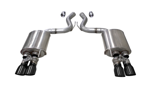 Corsa Axle-Back 3.0" Dual Rear Twin 4.0"Mustang 5.0 18-22