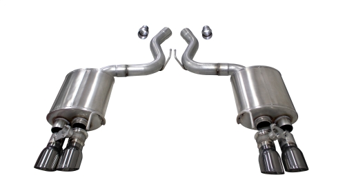 Corsa Axle-Back 3.0" Dual Rear Twin 4.5" Mustang 5.0 18-22