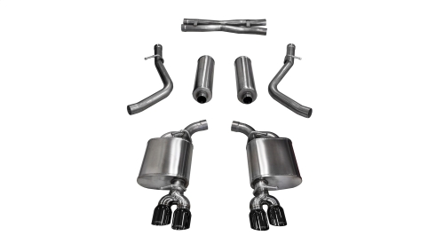 Corsa Cat-Back 2.5" Dual Rear Twin 3.5" Challenger 5.7 15-16
