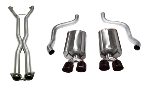 Corsa Cat-Back 2.5" Dual Rear Twin 3.5" Corvette C6 6.2 V8