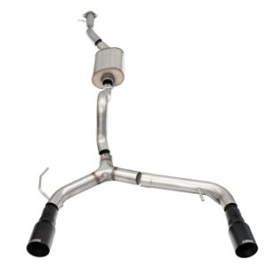 Corsa Cat-Back 2.75" Dual Rear Single 4.0" Bronco 2.3 21-23