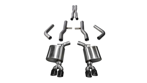 Corsa Cat-Back 2.75 Dual Rear Twin 3.5" Challenger 6.2 15-22