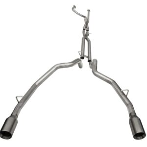 Corsa Cat-Back 3.0" Dual Rear Single 5.0" Ram TRX 6.2 21-23
