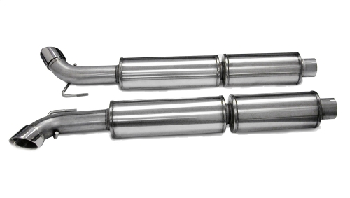 Corsa Cat-Back 3.0" Dual Side Single 3.0" Viper 03-10