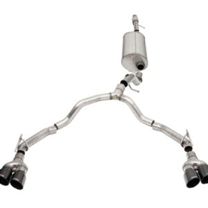 Corsa Cat-Back 3" to 2.75" Dual Rear Twin 4" Tahoe 5.3 21-23