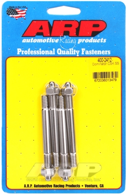 "Dominator with 1/2"" or 1"" SS spacer carb stud kit"