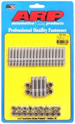 Ford 302/351W oil pan stud kit. w/side rail