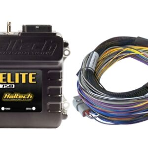 Haltech Elite 750 + Basic Uni Wire-in Harness Kit 2.5m (8')