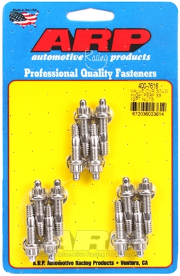 Hi-Performance SS 12pt valve cover stud kit 12pc