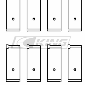 King Conrod Bearing Shell HONDA B20B4, B20Z2, D16, ZC, 16V