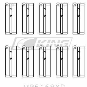 King Main Bearing Shell HONDA F22B, H22A