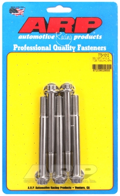 M10 x 1.25 x 100 12pt SS bolts (5pcs)