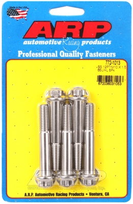 M10 x 1.50 x 65  12pt SS bolts (5pcs)