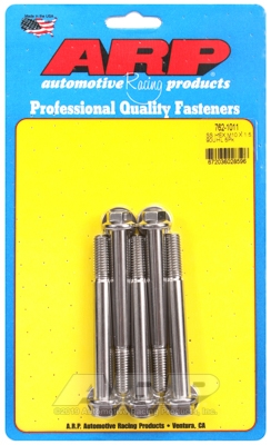 M10 x 1.50 x 90  hex SS bolts (5pcs)