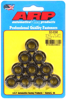 M12 X 1.75 M14 socket 12pt nut kit (10pcs)
