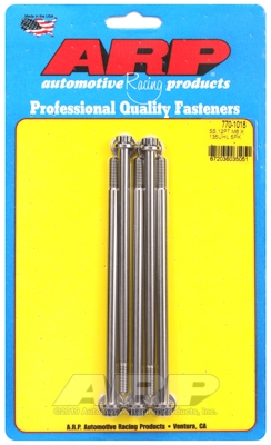 M6 x 1.00 x 135 12pt SS bolts (5pcs)