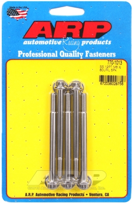 M6 x 1.00 x 80 12pt SS bolts (5pcs)