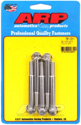 M8 x 1.25 x 70 hex SS bolts (5pcs)