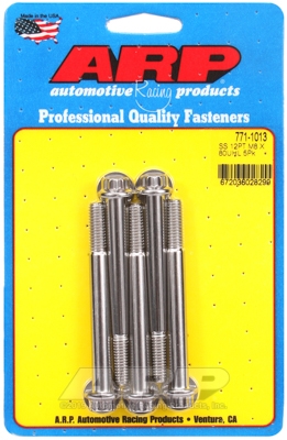 M8 x 1.25 x 80 12pt SS bolts (5pcs)