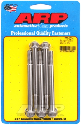 M8 x 1.25 x 90  12pt SS bolts (5pcs)