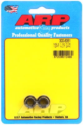 M9 x 1.00  12pt nut kit (2pcs)