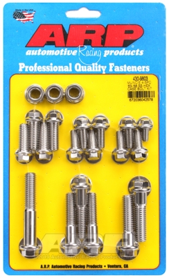 Muncie 4-SPD '63-68 case bolt kit stainless hex