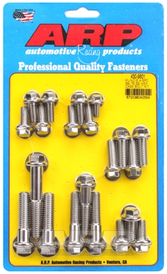 Muncie 4-SPD '69-75 case bolt kit stainless hex