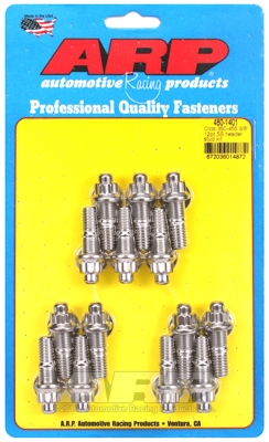 Oldsmobile 350-455 3/8"" 12pt SS header stud kit"
