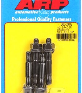 "1/2"" drilled carburetor spacer stud kit"