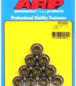 "11/32"" 24 12pt nut kit" (10pcs)