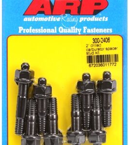 "2"" drilled carburetor spacer stud kit"