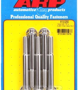 "3/8"" 16 x 3.250 12pt ss bolts" (5pcs)