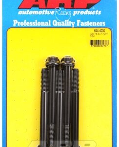 "3/8"" 16 x 4.000 12pt 7/16 wrenching black oxide bolts"5pcs