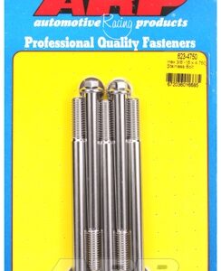 "3/8"" 16 x 4.750 hex ss bolts" (5pcs)
