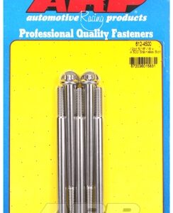"5/16"" 18 x 4.500 12pt ss bolts" (5pcs)