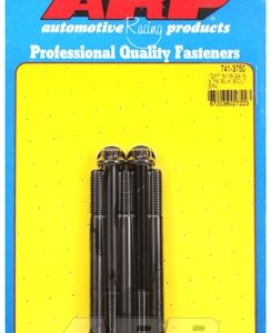 "5/16"" 24 x 3.750 12pt black oxide bolts" (5pcs)