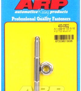 "5/16"" x 2.700 ss air cleaner stud kit"