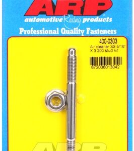 "5/16"" x 3.200 ss air cleaner stud kit"
